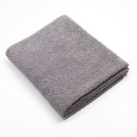 Полотенце махровое 70*140см ОДНОТОННОЕ 460г/м2 серый 910