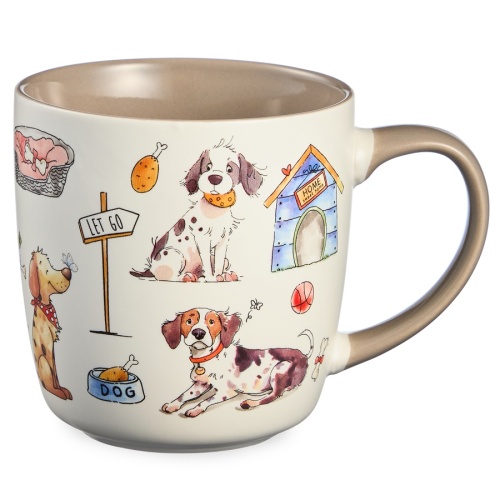 Кружка фарфор 400мл DOGS Lefard 260-1022