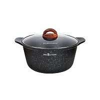 Кастрюля 2,0л Kukmara GRANIT ULTRA литой алюм. АП со стекл. крышкой индукция (original) кгои23а