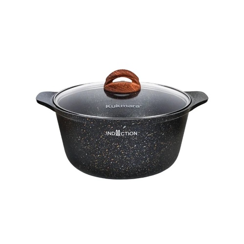 Кастрюля 2,0л Kukmara GRANIT ULTRA литой алюм. АП со стекл. крышкой индукция (original) кгои23а Кастрюля 2,0л Kukmara GRANIT ULTRA литой алюм. АП со стекл. крышкой индукция (original) кгои23а