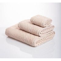 Полотенце махровое 70*140см LORENZO 550г/м2 бежевый АГХ
