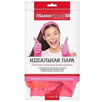 Перчатки латексные рXL ИДЕАЛЬНАЯ ПАРА Master House 60279