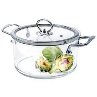 Кастрюля жар. стекло 3,5л Appetite STUDIO со стекл. крышкой CRF-7