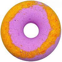 Соль для ванны бурлящая ORGANIC SECRETS 140г Пончик Персиковый джем 1/5