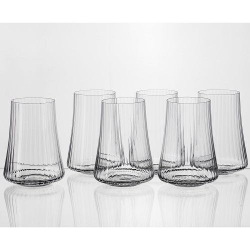 Набор стаканов 6шт 400мл XTRA OPTIC высокие Crystalex 23023/47/400