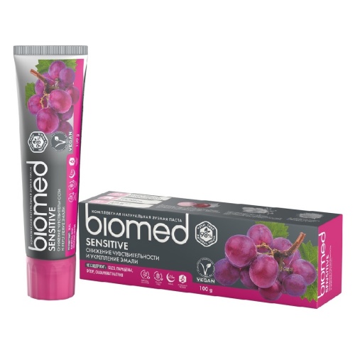 Зубная паста BIOMED 100мл Сенситив 1/25