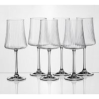 Набор бокалов для вина 6шт 360мл XTRA OPTIC декорированные Crystalex 40862/47/360