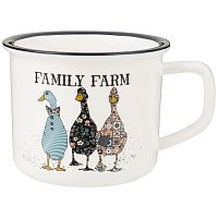 Кружка фарфор 300мл FAMILY FARM ГУСИ Lefard 263-1238