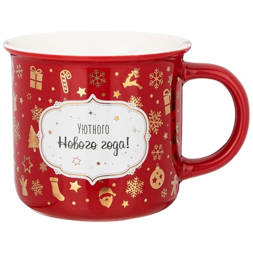 Кружка фарфор 355мл WINTER STORY Уютного Нового года Lefard 260-717