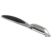 Овощечистка вертикал. MODERNO хром резина Mallony 984044