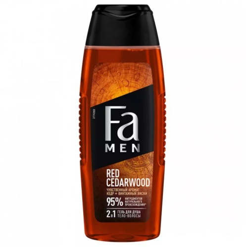 Гель для душа FA 250мл MEN Red Cedarwood 1/5