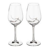 Набор бокалов для вина 2шт 350мл TURBULENCE Bohemia Crystal 674-509