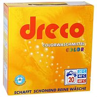Порошок DRECO 3кг Колор 20 стирок арт. В1617