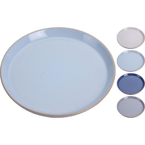 Тарелка обеденная керамика 26,5см SPECKLE EFFECT 4 цвета Купман Q76001170