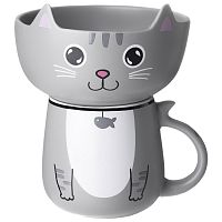 Набор детской посуды 2пр фарфор CAT Lefard 260-1084