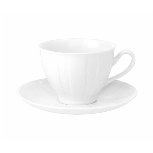 Чайная пара фарфор 250мл OKTAWA недекорированная Cmielow E20002/8002560