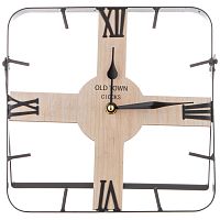 Часы настольные 23*23*14см LOFT Lefard 105-201