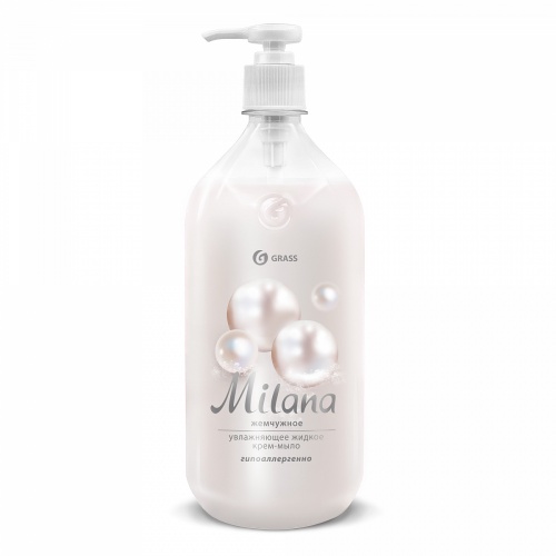 Мыло жидкое GRASS 500мл Milana Жемчужное 1/5