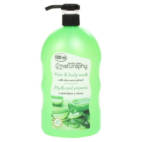 Гель для душа NATURAPHY 1000мл 2в1 Алоэ вера дозатор