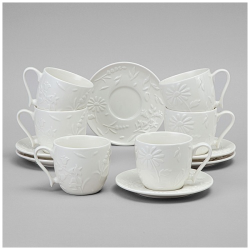 Чайный набор на 6 перс. 12пр 220мл FLOWERS STORY Lefard 474-254