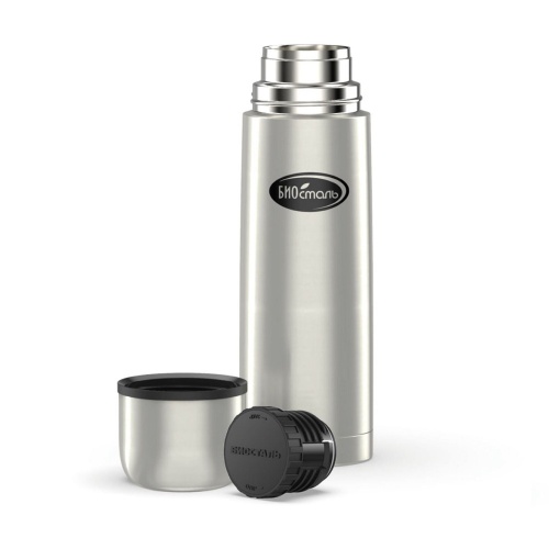 Термос 750мл Biostal у/г нерж. сталь пробка крышка-чашка NB-750