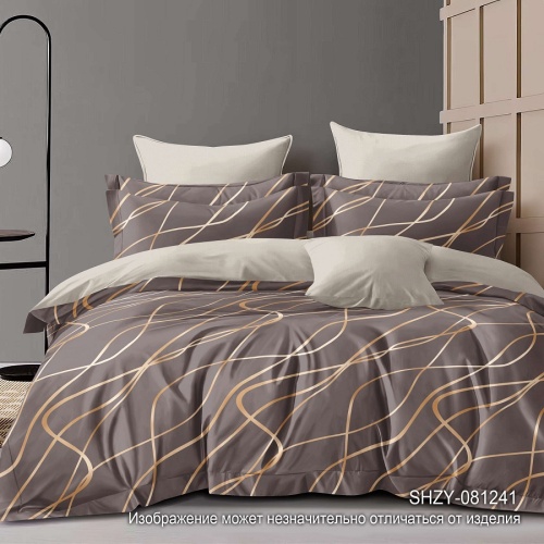 КПБ 2,0сп (европростыня) сатин 50*70см+70*70см ФОТАЙ Хлопковый Рай