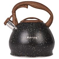 Чайник нерж. сталь 3,4л Kukmara BLACK автоподъем крышки индукция kuk-07/3103555