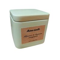 Аромасвеча в кубе АБРИКОС-БАЗИЛИК-МАНДАРИН Aroma Candle