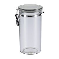 Банка для сыпучих стекло 1200мл DESCO крышка с замком Regent 74-702