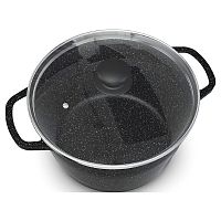 Кастрюля 3,0л Нева GRANITE литой алюм. АП со стекл. крышкой NG6630