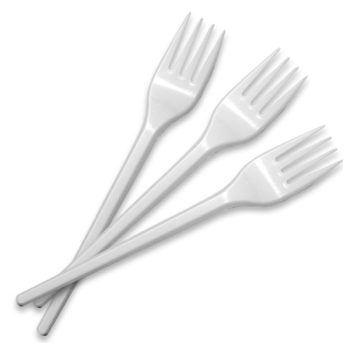 Вилка большая белая А10 МК
