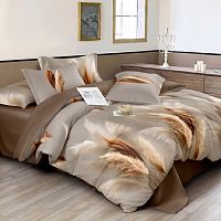 КПБ 1,5сп сатин 50*70см+70*70см ГУРУ Хлопковый Рай