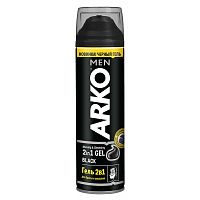 Гель для бритья АРКО 200мл Black 2в1 1/6