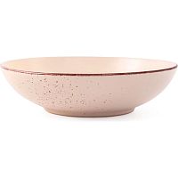 Тарелка суповая керамика 20,5см OH SPLASH бежевый Domenik DMD183