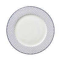 Тарелка обеденная фарфор 26,8см ВОЗДУШНАЯ Home Queen 77096