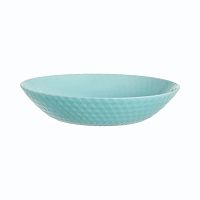 Тарелка суповая бирюзовое стекло 20см PAMPILLE TURQUOISE Luminarc Q4650