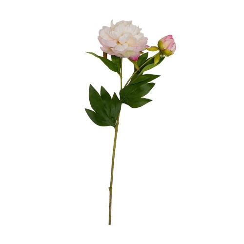 Цветок искусственный 67см ПИОН светло-розовый Магамакс HFW-40
