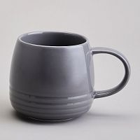 Кружка фарфор 400мл TRENDY СЕРЫЙ Lefard 358-2235