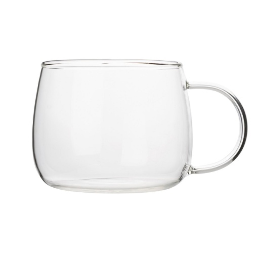 Кружка прозр. стекло 400мл РОЗМАРИ Taller TR-98196