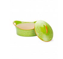 Форма для запекания керам. 2,7л COUNTRYSIDE овальная с крышкой Attribute ABK129