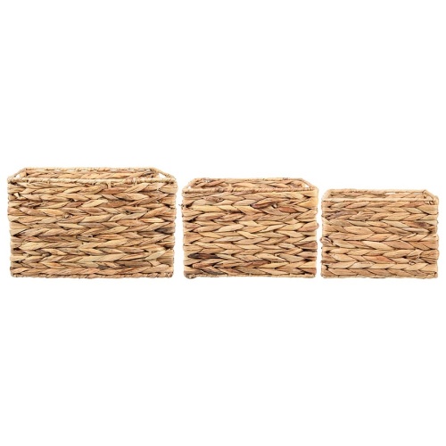 Корзина декоративная 25*19*17см ЗОЛОТИСТЫЙ КОЛОС песочный Магамакс EW-79M фото 4