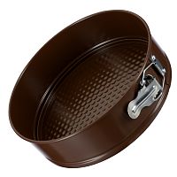 Форма для выпечки Круглая 26*6,8см EASY BROWN углер. сталь АП разъемная Regent 93-CS-EA-5-05BR