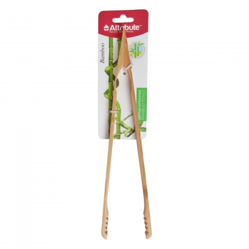 Щипцы кухонные бамбук 30см BAMBOO Attribute AGB133