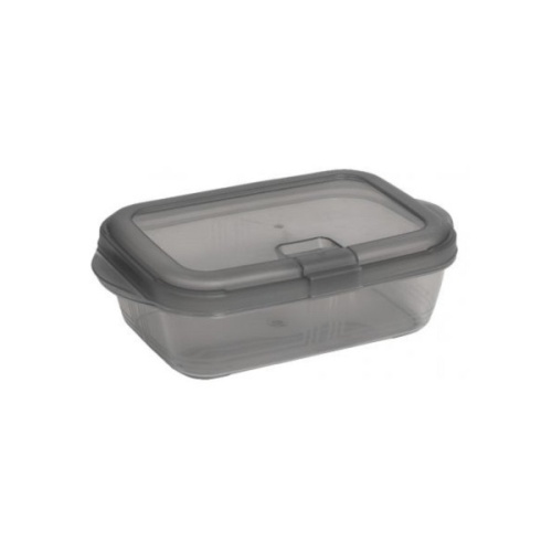 Контейнер для хранения прямоугольный 0,4л PUSH графит Violet 490404