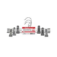 Комплект вешалок-плечиков 3шт 30см МАРГАРЕТ металлические Master House 60367