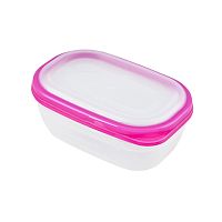 Контейнер для хранения прямоугольный 0,3л ПРЕМИУМ Ассорти Полимербыт C560