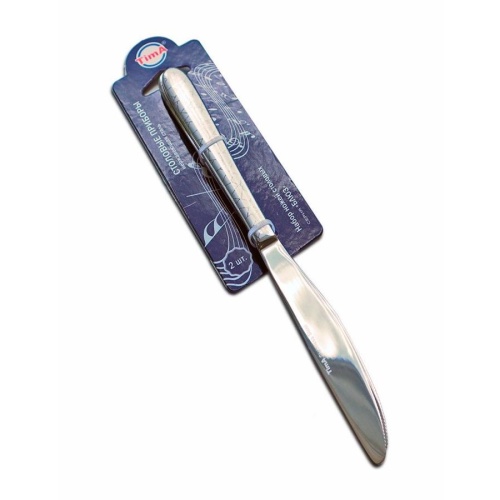 Набор ножей столовых 2шт БЛЮЗ матово-глянцевые Tima TD-1045/1/DK