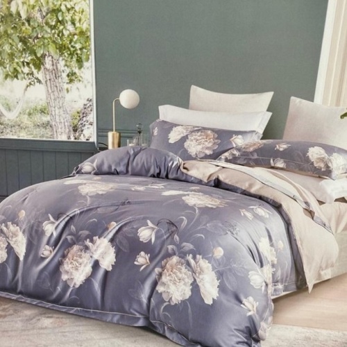 КПБ 2,0сп (европростыня) сатин 50*70см ЭГИРИЯ Хлопковый Рай