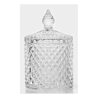 Сахарница стекло 280мл 8,5*14см РАПУНЦЕЛЬ Доляна 3776047