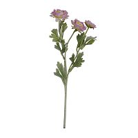 Цветок искусственный 52см РАНУНКУЛЮС бело-розовый Магамакс HFW-15
